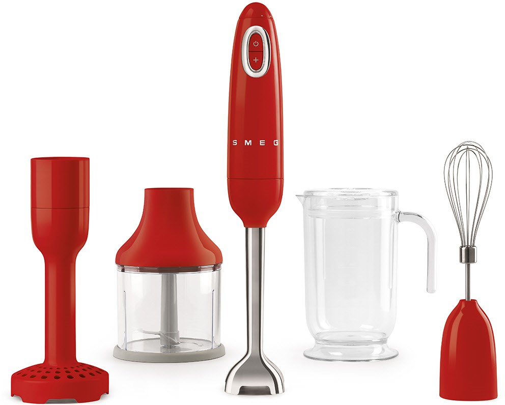 Smeg HBF02RDEU Stabmixer rot