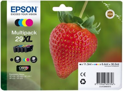29XL Claria Home Multipack 4-farbig