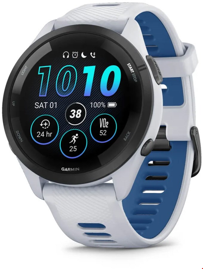 Forerunner 265 (46mm) Sportuhr weiß/dunkelblau