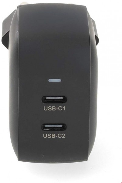 WGCHA35WBK GaN Netzladegerät (35W) 2x USB Type-C schwarz