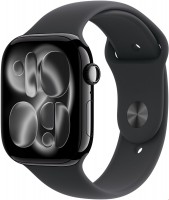 Watch Series 11 (46mm) GPS Smartwatch Alu mit Sportarmband M/L diamantschwarz/schwarz