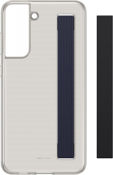 Slim Strap Cover für Galaxy S21 FE 5G schwarz