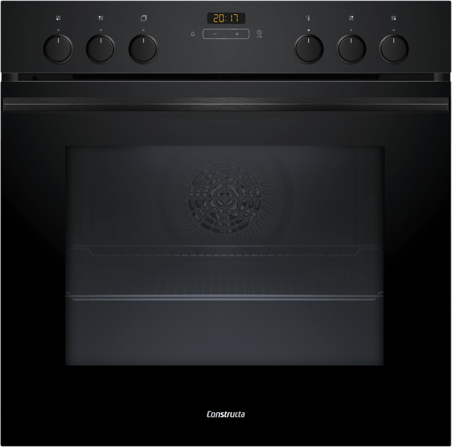 CH4M61164 Einbau Elektro-Herd schwarz, 71 l, Pizza-Stufe, schnelles Vorheizen, 59,4 cm breit, A+