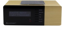 UR 180 HBR Uhrenradio hellbraun