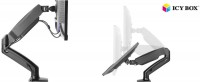 Monitorständer mit Tischhalterung für einen Monitor bis 27"