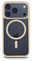 Handyhülle Frame Protect für iPhone 17 Pro beige/transparent