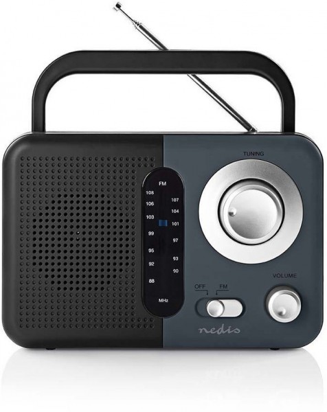 RDFM1300GY Kofferradio schwarz/grau