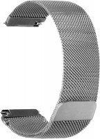 Armband Mesh für Garmin vivomove/vivoactive 3 silber