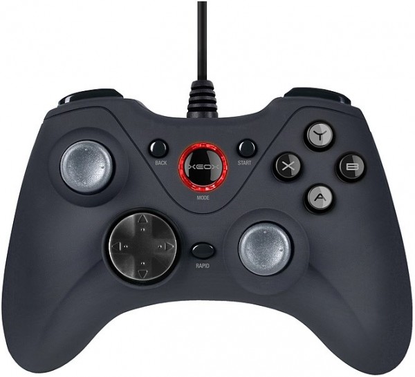 Xeox Pro Analog USB Gamepad schwarz