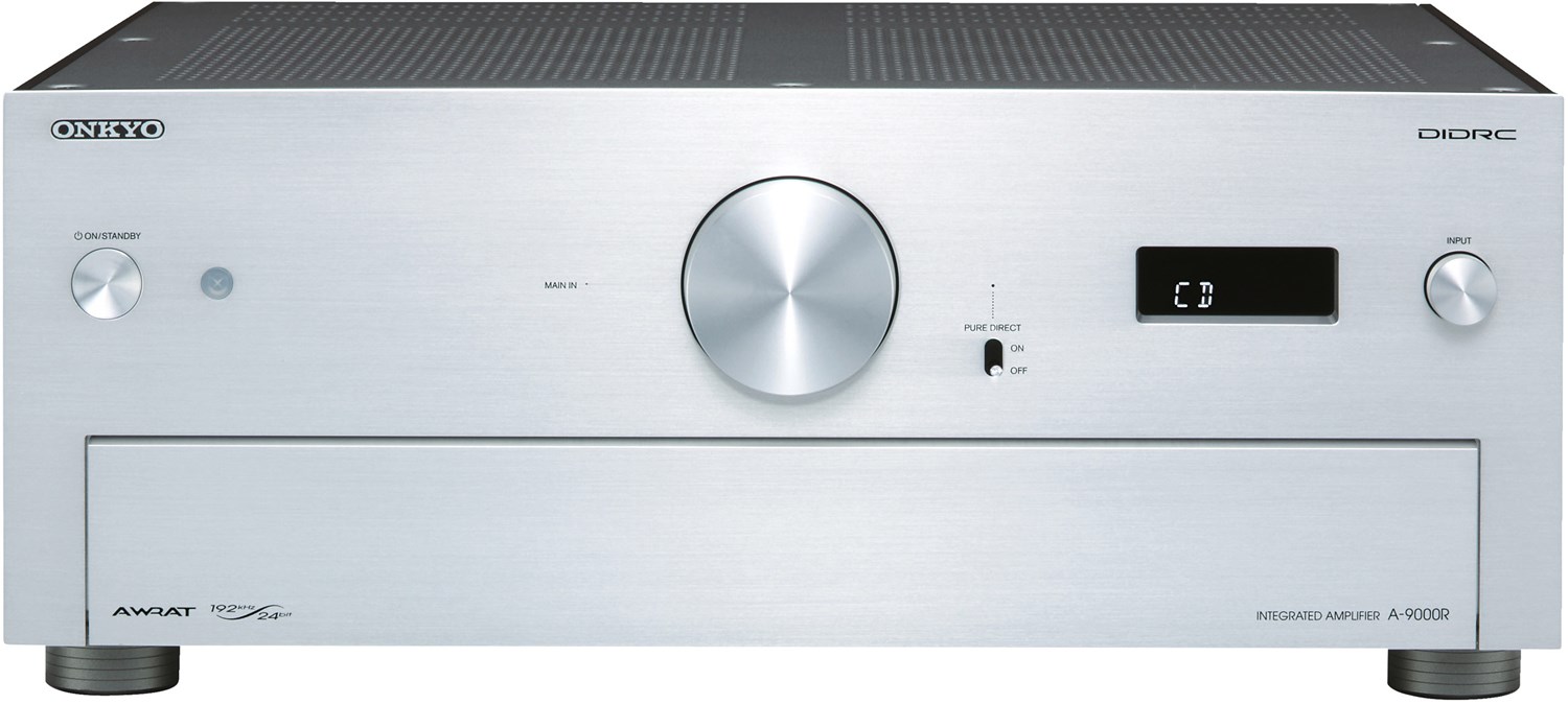 Onkyo A 9000 R Vollverstärker Stereo silber | EURONICS