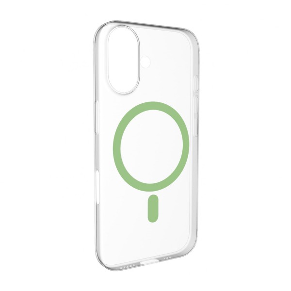 Lite Mag für iPhone 17 transparent/grün