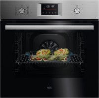 NBU5P41CM Einbaubackofen edelstahl/antifingerprint, 65 l, Pizza-Stufe, schnelles Vorheizen, Heißluftgrill, pyrolytische Selbstreinigung, 59,4 cm breit