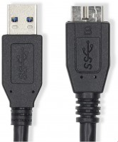 CCGL61500BK10 USB 3.2>Micro-B (1m) Stecker > Stecker schwarz