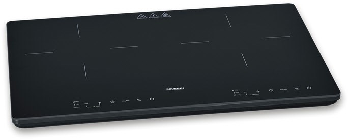 Image of DK 1033 Doppel-Induktionskochplatte schwarz
