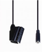 VC 156 Scart-Adapter (0,1m) Scart-Stecker > Klinkenkupplung (3,5mm)