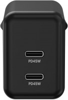Powercharger (45W) USB-Ladegerät schwarz
