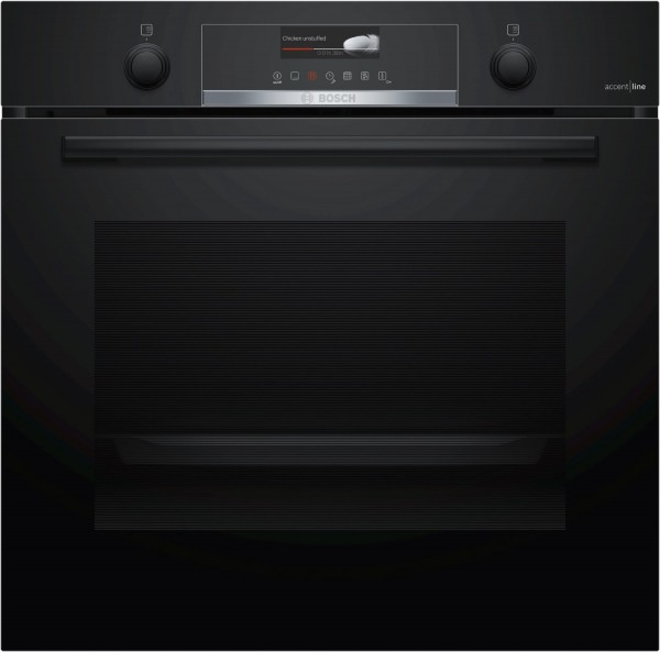 HBG4790B0 Einbaubackofen vulkan schwarz