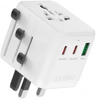 USB/Dual USB Type-C World Adapter Reisestecker