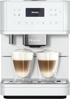 CM 6160 Kaffee-Vollautomat lotosweiß, Latte Macchiato/Cappuccino/Milchkaffee, Stahl-Kegel-Mahlwerk, 15 bar, 1,8 l, Steuerung über Smartphone