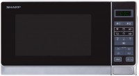 R 242 INW Stand-Solo-Mikrowelle silbermetallic
