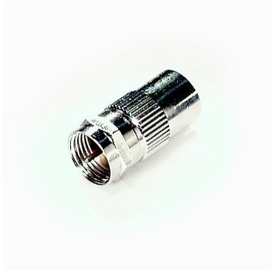 F 7 F-Adapter Steck-Koaxkup.,schraub.