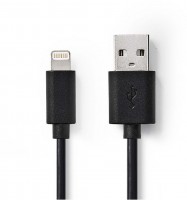 CCGP39300BK10 Lightning-Kabel (1m) schwarz Lightning-Stecker>USB-A-Stecker