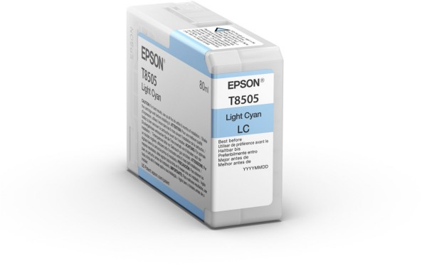 T8505 UltraChrome HD (80ml) Tintenpatrone light cyan
