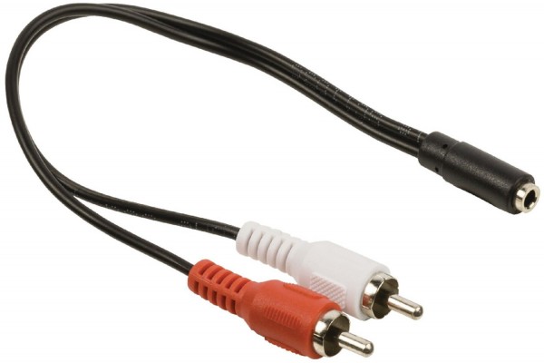 VLAP22255B02 Adapterkabel (0,2m) schwarz