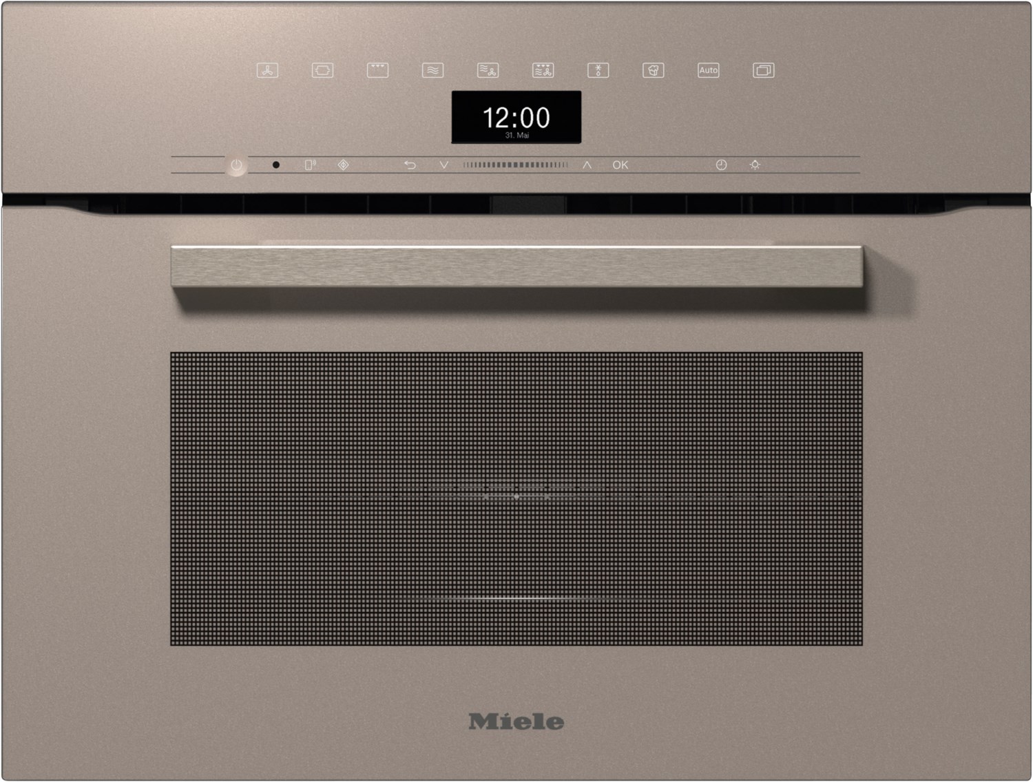 H 7440 BM Backofen mit Mikrowellenfunktion pearlbeige