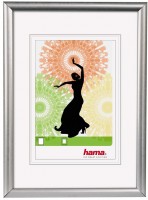 Kunststoffrahmen Madrid 40x60cm silber