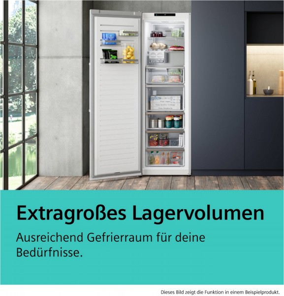 Siemens GS36NVICG Gefrierschrank gebürsteter Stahl AntiFingerprint