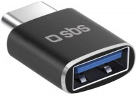 USB Buchse > USB-C Stecker schwarz