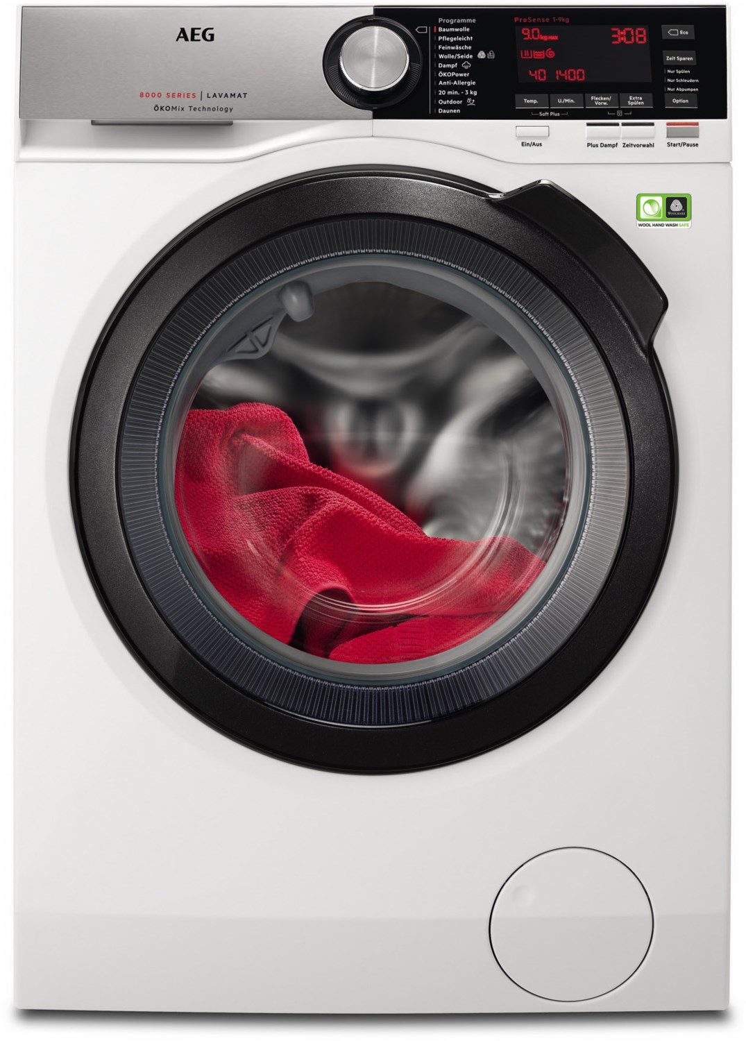 Lavamat L8FS86499 Stand-Waschmaschine-Frontlader weiß / B