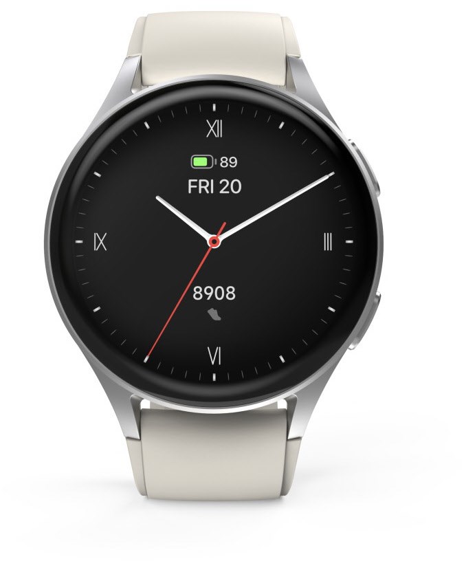 8900 (1.3) Smartwatch silber/beige