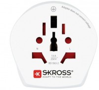 Combo World > UK 2in1 Reiseadapter weiß