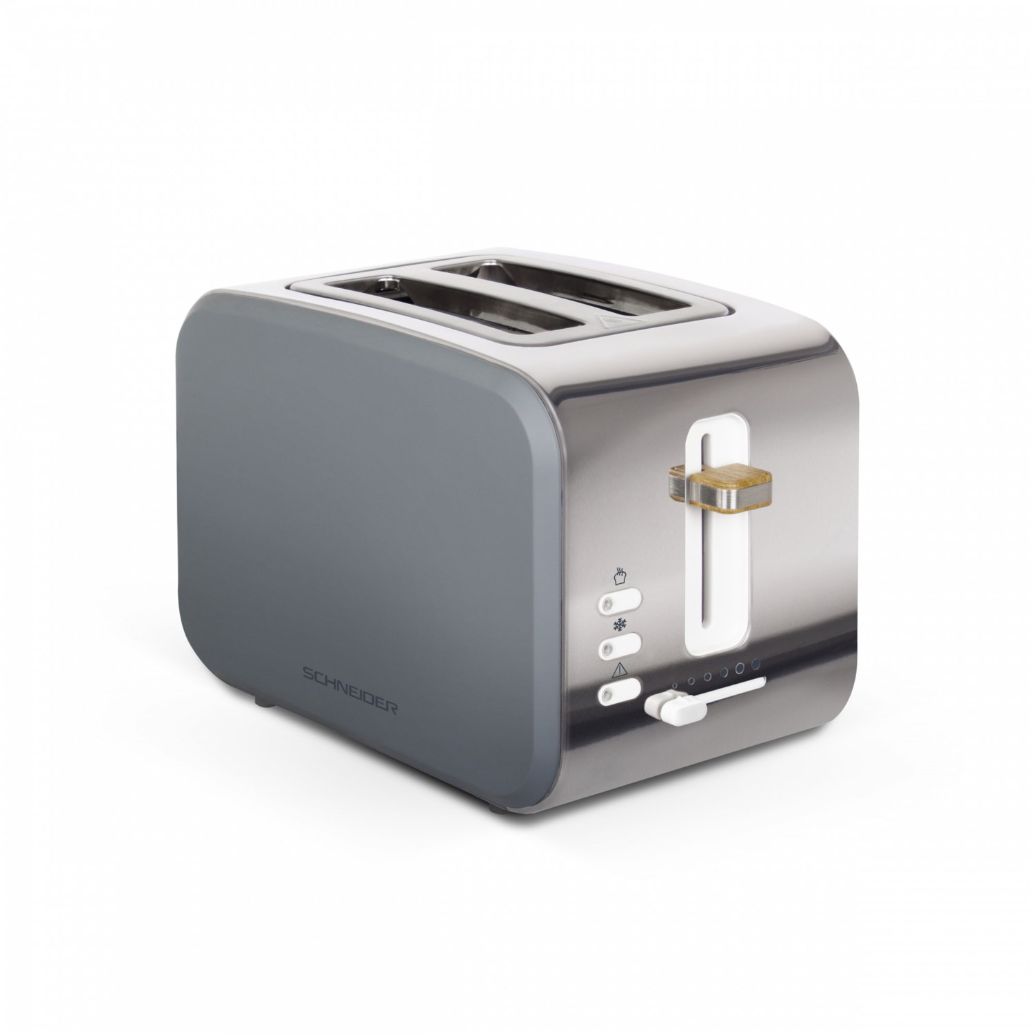 SCTON2G Kompakt-Toaster grau