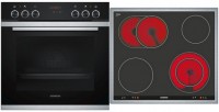 PQ211KA00 Herdset bestehend aus HE273ABS0 + EA645GN17 edelstahl + edelstahl
