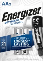 Ultimate Lithium AA Mignon-Batterie 2er Blister