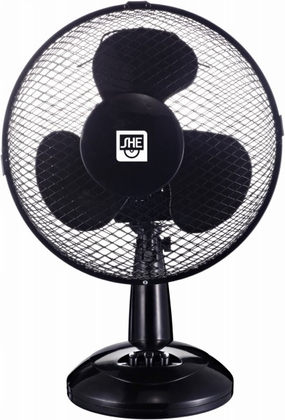 SHE23TI2002 Tischventilator schwarz
