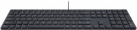 Keyboard mit Fingerprint schwarz