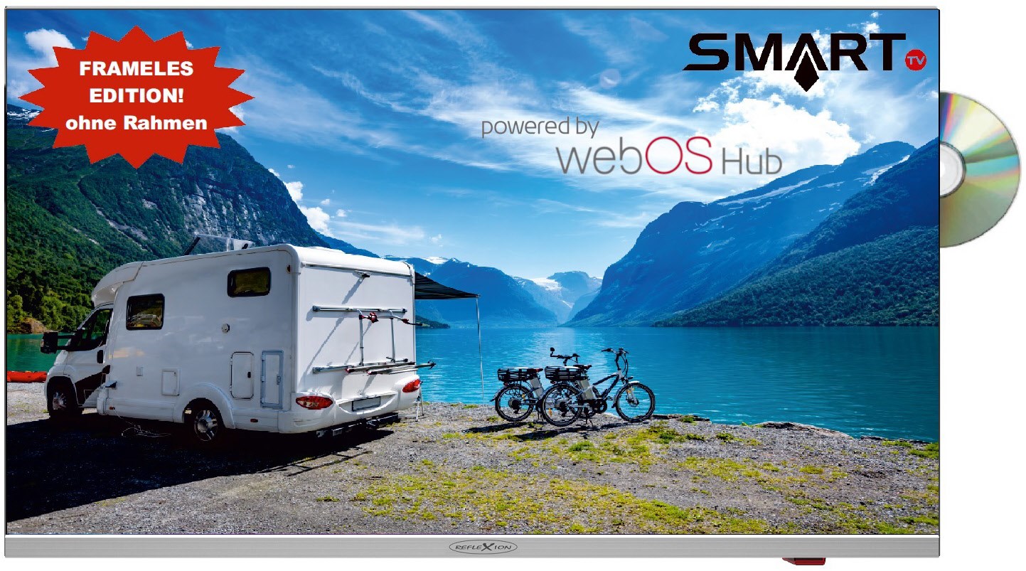 LDDX27iBT 69 cm (27") LCD-TV mit DVD-Spieler schwarz, Full HD, Smart-TV, DVB-T2/DVB-C/DVB-S2