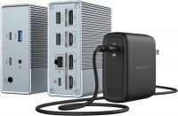 HyperDrive GEN2 12-in1 USB-C Dock silber