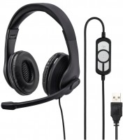 HS-USB300 PC-Headset schwarz