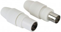 Koax-Set, Stecker/Kupplung