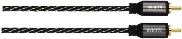 Cinch-Verbindungskabel (1,5m) anthrazit