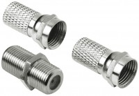 SAT-Adapter-Set 2 x F-Stecker