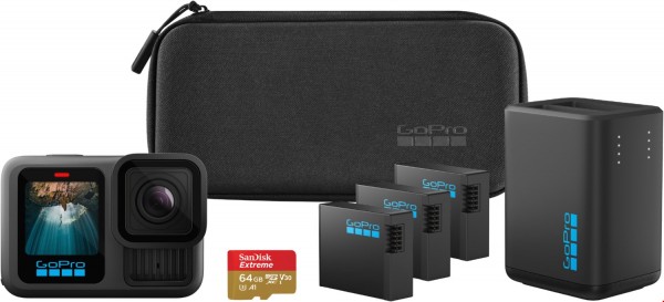 HERO13 Black Extra-Power-Bundle Action-Cam schwarz