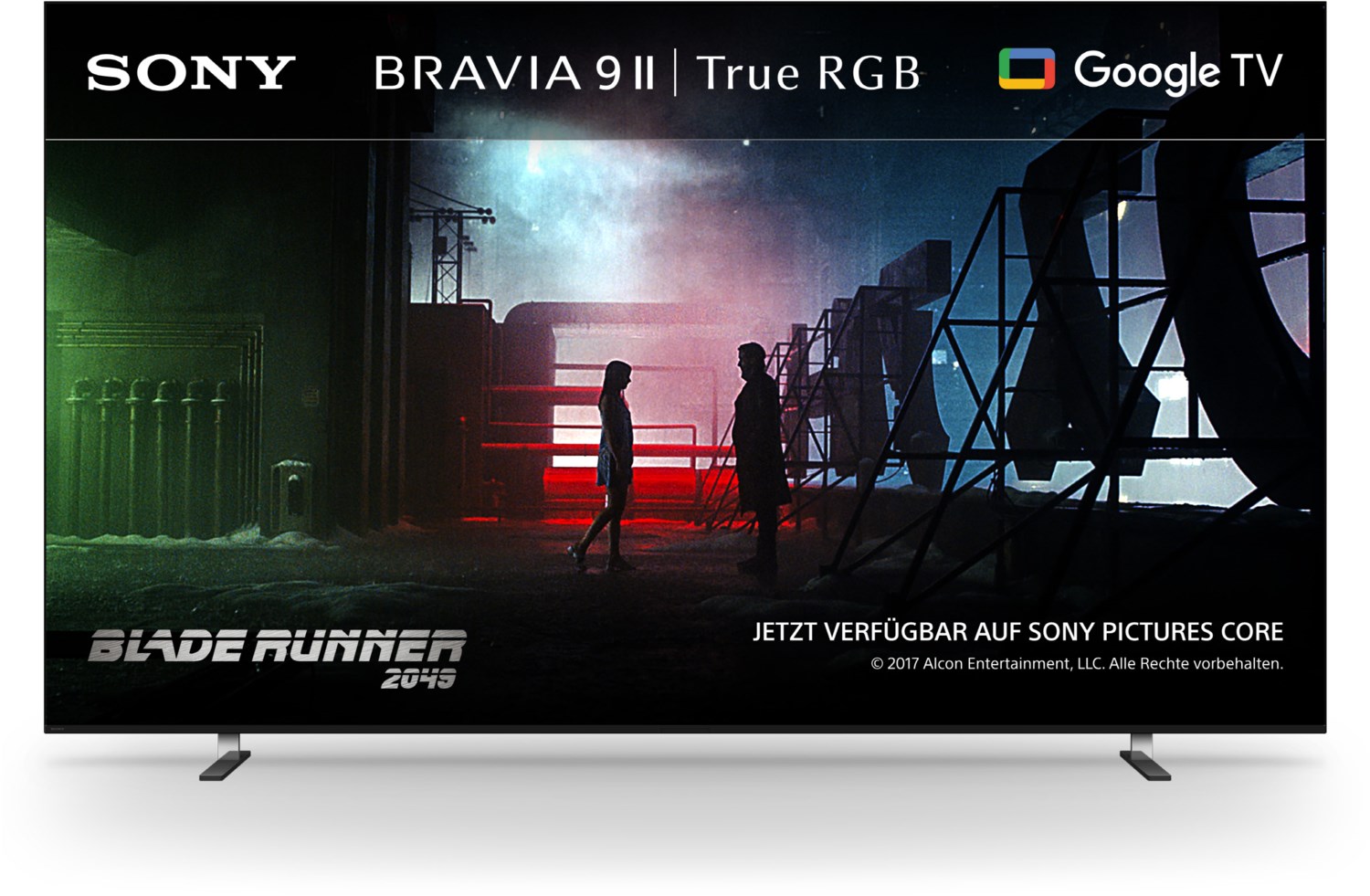BRAVIA 9M2 K-115XR95M2 291 cm (115") True RGB LED TV schwarz, 4K Ultra HD, Smart-TV, HDR-Wiedergabe, 120 Hz, Sprachsteuerung