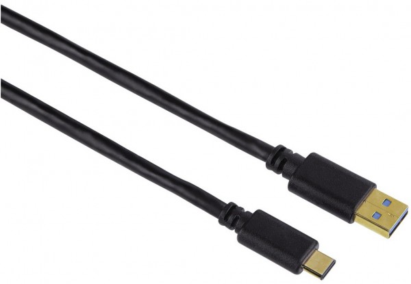 USB-C-Kabel USB 3.1 Gen 1 schwarz