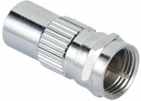 SAT-Adapter F-Stecker>Koax-Stecker